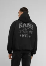 KARL KANI WESTERN OS ZIP HOODIE BLACK KM253-036-2 - Image 2