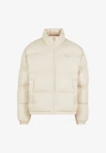 KARL KANI AOP SIGNATURE PUFFER JACKET BEIGE KM253-024-2 - Image 6