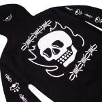 AMERICAN SOCKS Don't Look Back Zip Hoodie Black ASG140 - Image 5