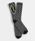 HUF BROKEN FENCE SOCK BLACK SK00910-BLACK - Image 2