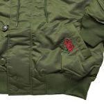 GRIMEY THE PLANET N-2B FLIGHT JACKET GFJN198-GRN - Image 8