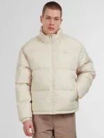 KARL KANI AOP SIGNATURE PUFFER JACKET BEIGE KM253-024-2
