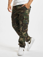 BRANDIT PURE SLIM FIT TROUSERS WOODLALAND 1016.10