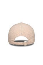New Era New York Yankees Womens MLB Borg 9FORTY Adjustable Cap Pastel Pink 60691314 - Image 3
