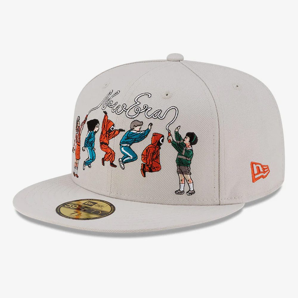 20251006155434_new_era_men_squid_game_skipping_59fifty_fitted_cap_light_beige_60766453 New Era X Netflix Squid Game Skipping Light Beige 59Fifty Cap 60766453 - Image 1
