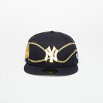 New Era New York Yankees MLB Chain Wrap Navy 59FIFTY Fitted Cap 60691169 - Image 6