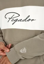 PEGADOR VOLOS OVERSIZED HOODIE WASHED FLINT GREY PGDR-6563-635 - Image 3