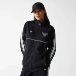 New Era Chicago Bulls NBA Outline Black Track Jacket 60684341 - Image 6