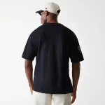 New Era Las Vegas Raiders NFL Wordmark Black Oversized T-Shirt 60684359 - Image 5