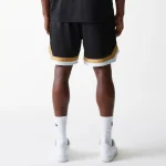 New Era San Francisco 49ers NFL Mesh Black Shorts 60684370 - Image 3