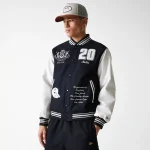 New Era Patch Black Varsity Jacket 60684372