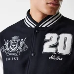 New Era Patch Black Varsity Jacket 60684372 - Image 4