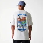 New Era Skate Graphic Open White Oversized T-Shirt 60684400 - Image 5