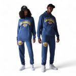 New Era LA Lakers NBA Arch Graphic Dark Blue Joggers 60684499 - Image 5