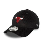 NEW ERA Chicago Bulls MLB Cord Black 9FORTY M-Crown Adjustable Cap 60691056