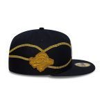 New Era New York Yankees MLB Chain Wrap Navy 59FIFTY Fitted Cap 60691169 - Image 2