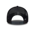 NEW ERA New York Yankees MLB Script 9FORTY A-Frame Trucker Adjustable Cap Navy 60691182 - Image 5