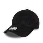 New Era LA Dodgers Womens MLB Borg Black 9FORTY Adjustable Cap 60691331