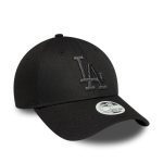 New Era LA Dodgers Womens MLB Metallic Logo Black 9FORTY Adjustable Cap 60691412 - Image 3