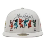 New Era X Netflix Squid Game Skipping Light Beige 59Fifty Cap 60766453 - Image 2