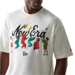 New Era x Netflix Squid Game Graphic Off White Short Sleeve T-Shirt 60767031 - Image 5