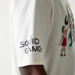 New Era x Netflix Squid Game Graphic Off White Short Sleeve T-Shirt 60767031 - Image 3