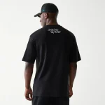 NEW ERA X NETFLIX SQUID GAME GRAPHIC BLACK OVERSIZED SHORT SLEEVE T-SHIRT 60767034 - Image 3
