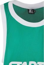 Starter Black Label Split Mesh Tank Top C.Green/White ST368 - Image 4
