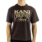 KARL KANI KANI'S FINEST T-SHIRT BROWN KM254-025-1