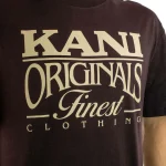 KARL KANI KANI'S FINEST T-SHIRT BROWN KM254-025-1 - Image 2