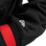 New Era Chicago Bulls NBA Panel Black Bomber Jacket 60684306 - Image 5