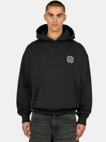 PEGADOR OPOLE OVERSIZED HOODIE WASHED BLACK PGDR-6543-002
