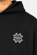 PEGADOR OPOLE OVERSIZED HOODIE WASHED BLACK PGDR-6543-002 - Image 3