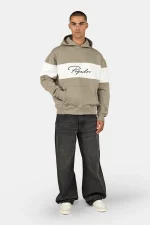 PEGADOR VOLOS OVERSIZED HOODIE WASHED FLINT GREY PGDR-6563-635 - Image 4
