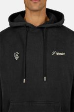 PEGADOR NAMUR OVERSIZED HOODIE VINTAGE BLACK PGDR-6712-065 - Image 2