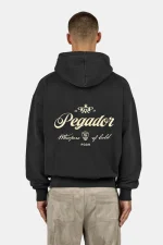 PEGADOR NAMUR OVERSIZED HOODIE VINTAGE BLACK PGDR-6712-065 - Image 3