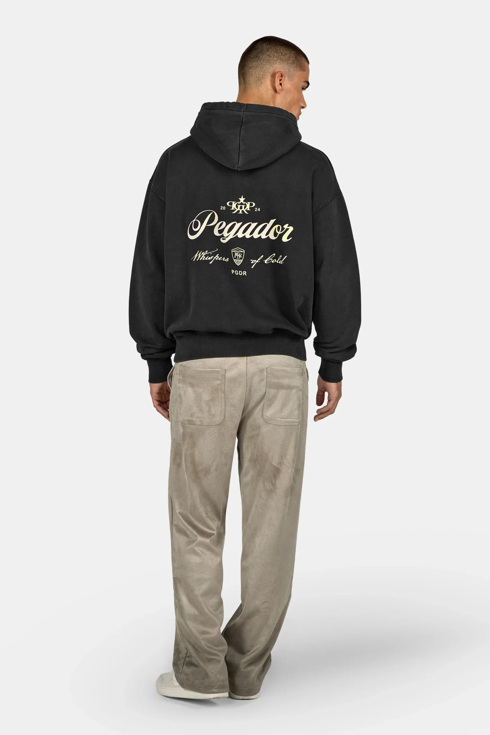 PEGADOR NAMUR OVERSIZED HOODIE VINTAGE BLACK PGDR-6712-065 - Image 5