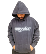 PEGADOR LAUDEN OVERSIZED HOODIE WASHED BLACK PGDR-6531-002