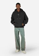 PEGADOR TOWSON TERRY OVERSIZED HOODIE VINTAGE BLACK PGDR-6560-065/539 - Image 4