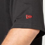 New Era New Era Cafe Graphic Black Oversized T-Shirt 60684396 - Image 5