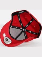 New Era Eframe Visor Hit Chicago Bulls Cap Red 60691066 - Image 4