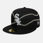 New Era New York Yankees MLB Chain Wrap Black 59FIFTY Fitted Cap 60691170