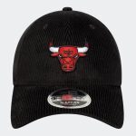 NEW ERA Chicago Bulls MLB Cord Black 9FORTY M-Crown Adjustable Cap 60691056 - Image 2