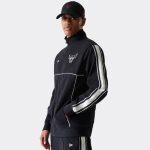 New Era Chicago Bulls NBA Outline Black Track Jacket 60684341