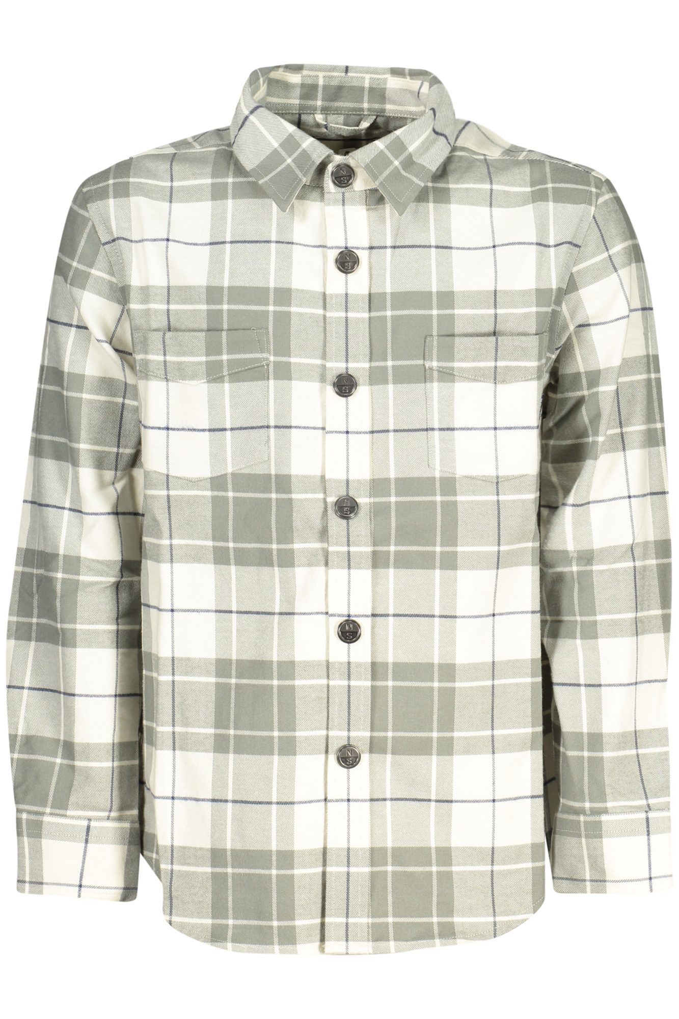 northsailscamiciamanichelunghebambinogrigio_1 NORTH SAILS KIDS' LONG-SLEEVED SHIRT, GREY - Image 1