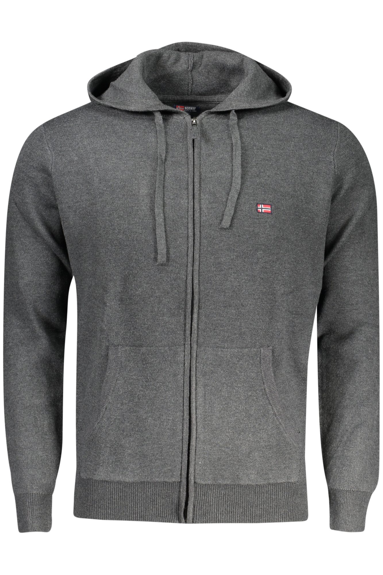 norway1963cardiganuomogrigio_1 NORWAY 1963 MEN'S GREY CARDIGAN - Image 1