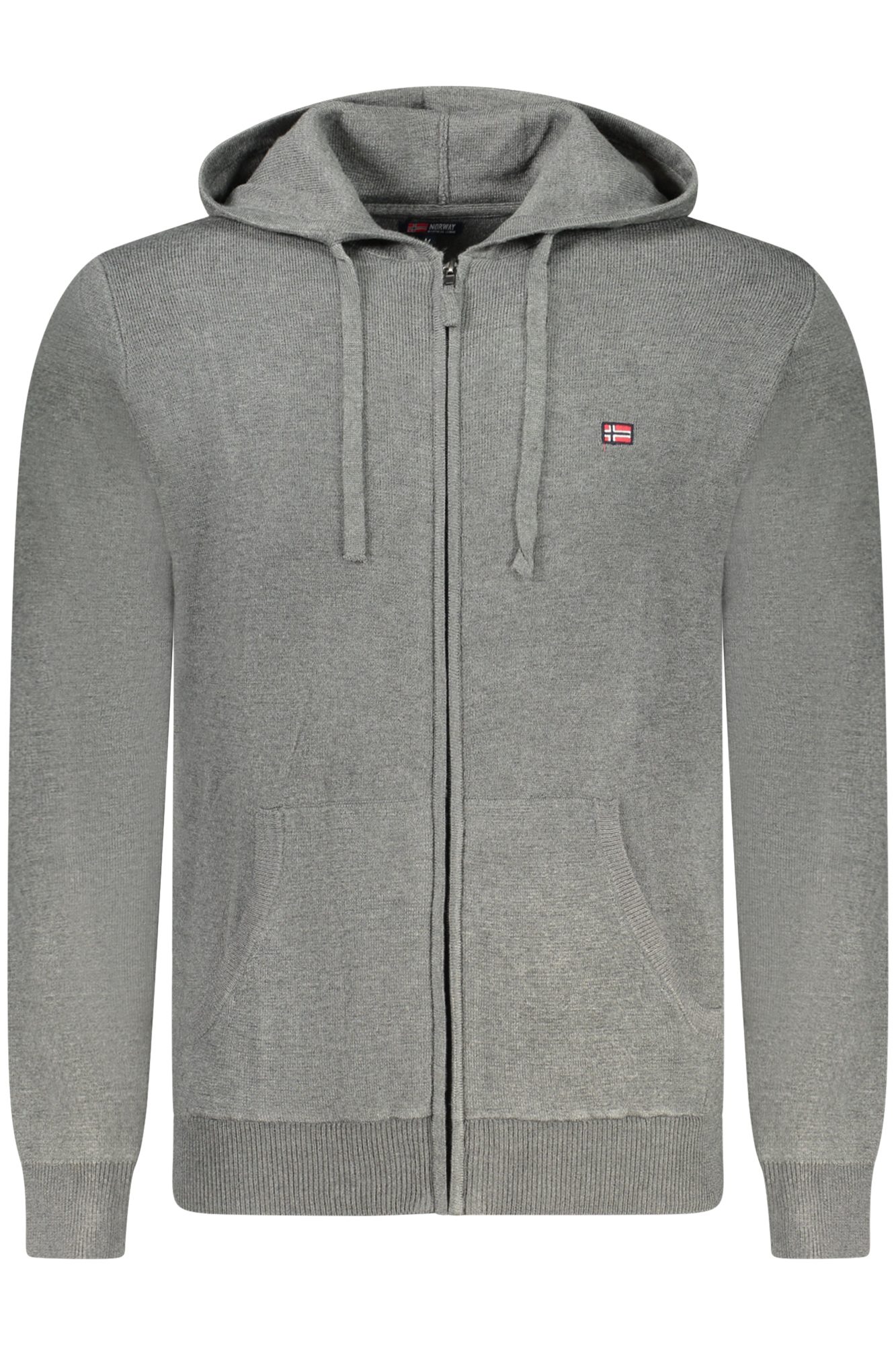 norway1963cardiganuomogrigio_1 NORWAY 1963 MEN'S GREY CARDIGAN - Image 1