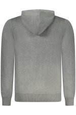 NORWAY 1963 MEN'S GREY CARDIGAN - Image 2