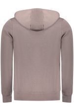 NORWAY 1963 MEN'S BROWN ZIP-UP SWEATSHIRT - Image 2