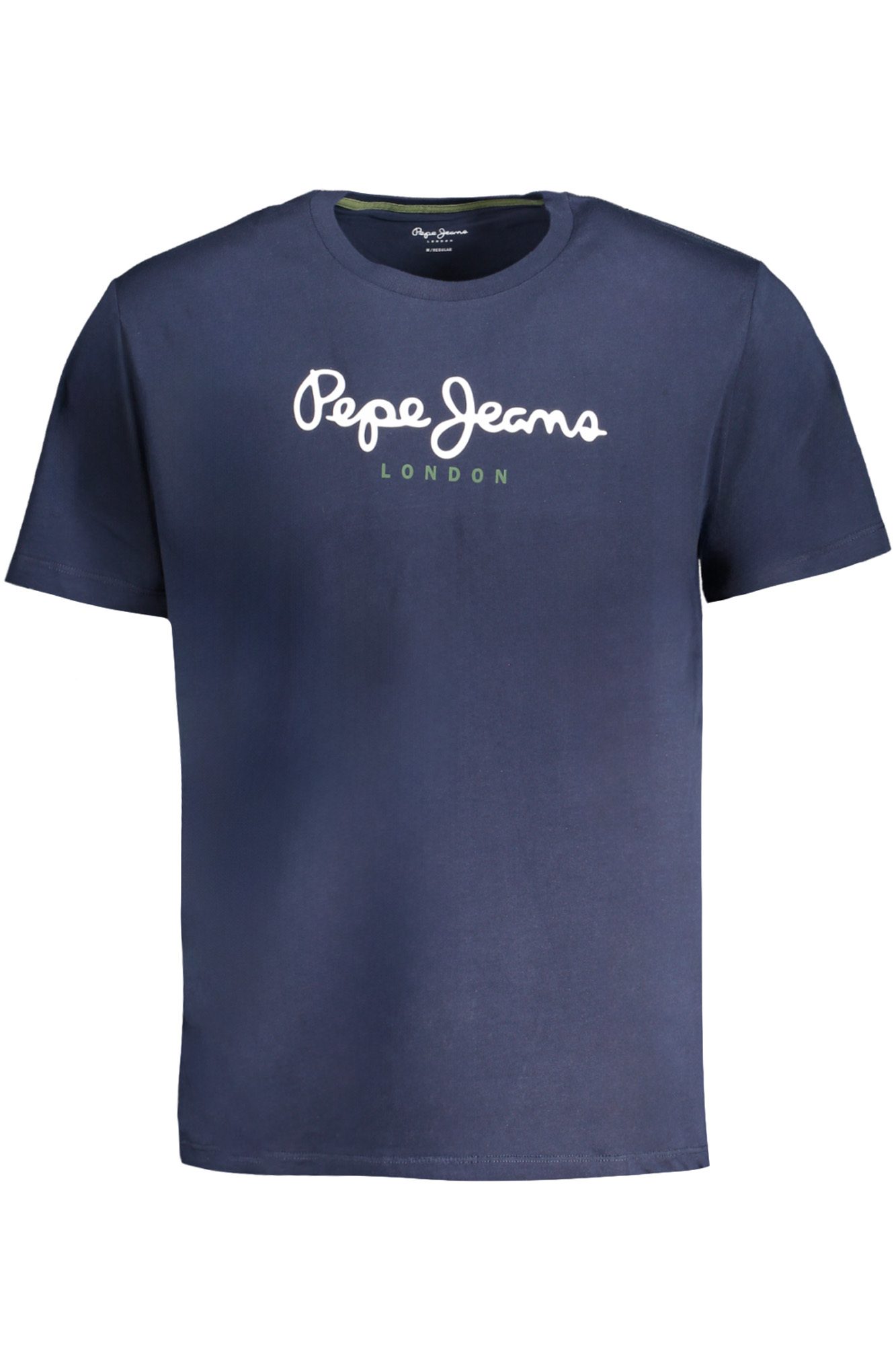 pepejeanst-shirtmanichecorteuomoblu_1 PEPE JEANS MEN'S SHORT SLEEVED T-SHIRT BLUE - Image 1